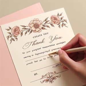 Heartfelt Thank You Note for Generous Transportation Allowance | Php. 200.00