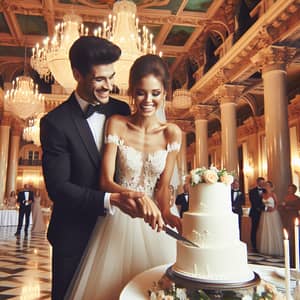 Radiant Bride and Groom at Hotel Excelsior Wedding