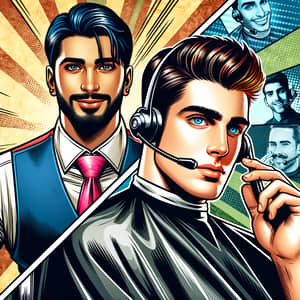 Tech-Savvy Barber Team: Traditional Barbering Meets Technology