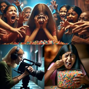 Capturing Intense Emotions: Young Girl, Female Director, and Candy Delight