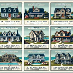 Explore Diverse Property Listings | Houses in Cape Cod, Victorian, Ranch, Tudor Styles & More
