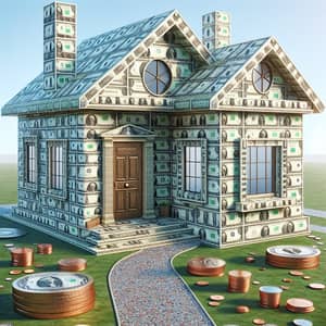 Money House: Architectural Masterpiece Made of Dollar Bills