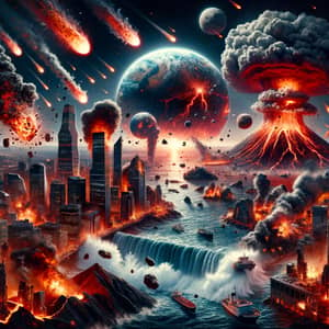 Apocalyptic Destruction: Catastrophic End of the World
