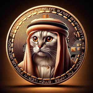 Luxury Sheikh Cat Coin: Unique Cryptocurrency Design