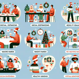 Christmas Precautions: Social Distancing, Clean Spaces & Virtual Gatherings