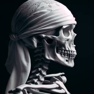Do Rag Skeleton: Eerily Captivating Image