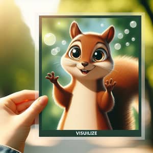 Soft Brown Fur Squirrel | Bright Inquisitive Eyes