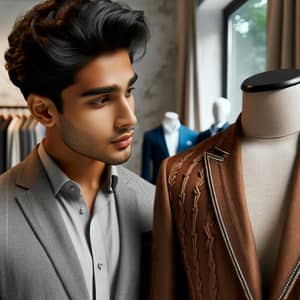 Luxurious Brown Jacket for Men | Quality Fabrication & Style