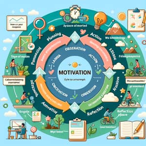 Cycle of Motivation: Goal Identification to Outcome Assessment