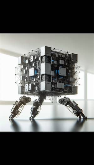 Cube Shaped Robot Concept | Robotics Vision