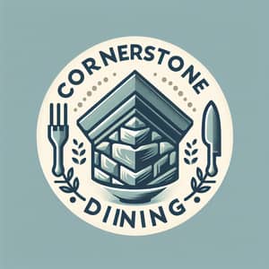 Cornerstone Dining Logo Design | Refined & Inviting