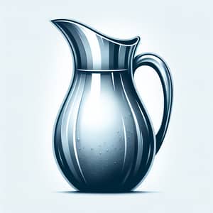 Sleek and Stylish Pitcher Illustration for a Cool Experience