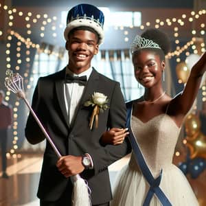 High School Homecoming King & Queen Celebration