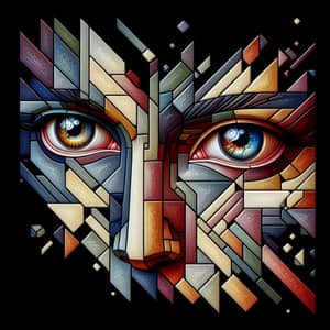 Fractured Gaze: Abstract Interpretation with Geometric Forms