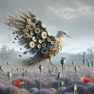 Opium Bird | Surreal Bird from Opium Elements