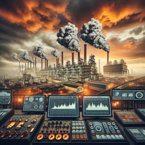 Quantifying Carbon Emissions in Industrial Ambience