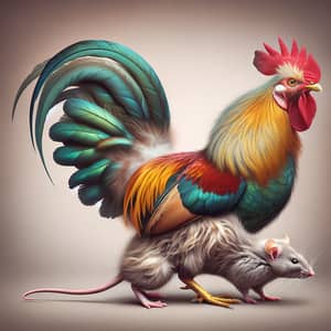 Rooster Rat Chimera: Unique Hybrid Creature