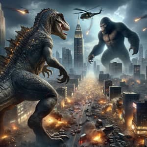 Godzilla vs king kong
