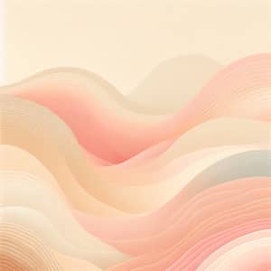 Soft Beige and Baby Pink Gradient Background