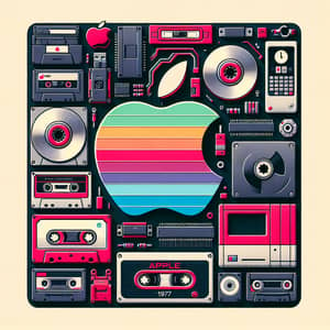 Retro Apple 1977 & Vintage Tech Aesthetic