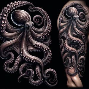 Octopus Sleeve Tattoo Design for Unique Arm Art