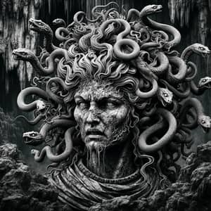 Medusa - Intricately Detailed Image from Greek Mythology