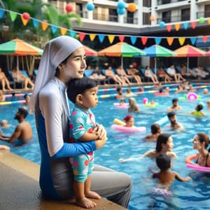 Expert Female Swim Instructor at Hotel Pool | Swim Lessons
