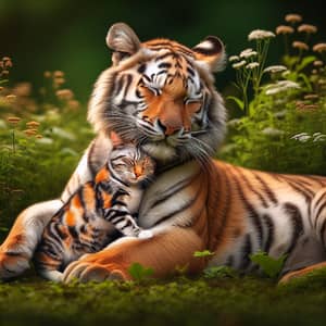 Tiger and Domestic Cat: Unexpected Friendship in the Wild