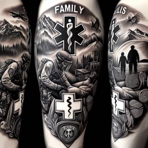 German Medic Tattoo: Save Lives in Overseas Missions