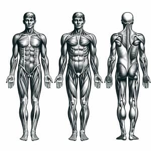 Anatomical Human Body Illustration