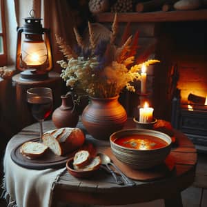 Cozy Homemade Soup and Bread | Warmth and Comfort