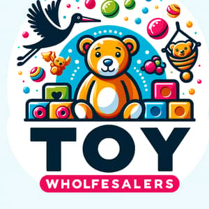 Colorful Toy Wholesalers: Quality Children's Toys Logo