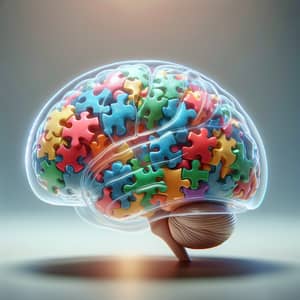 Harmonious Human Brain with 3D Puzzle Pieces