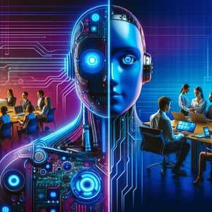 Futuristic Robot and Virtual Assistants: AI vs VA Industry