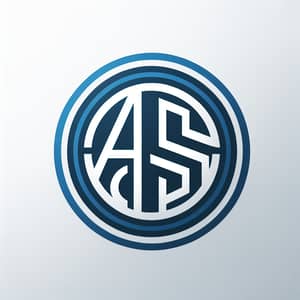 Emblem Style ACS Logo Design