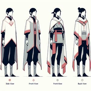 Japanese Retro Modern Avatars Inspired by Journey and Jujutsu Kaisen