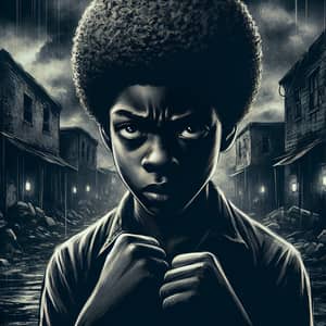 Afro-Caribbean Boy Seeking Revenge - Dark and Gritty