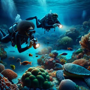 Underwater Diving Experience: Explore Marine Life with Divers