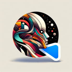 Abstract Avatar Design for Telegram Channel - Inner World & Development