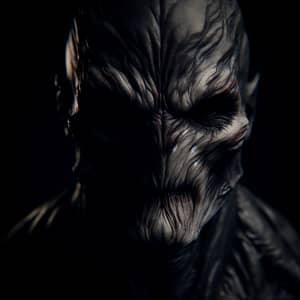 Horrifying Humanoid Creature Portrait | Dark Dramatic Lighting
