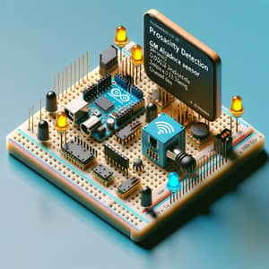 Arduino Proximity Detection System with SMS Alert Capabilities