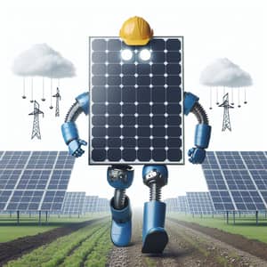 Solar Panel Dressing in Outfit
