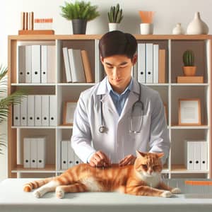 Veterinary Acupuncture for Cats: Tranquil Treatment Guide