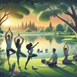Tranquil Yoga Session at Serene Park | Sunrise Wellness Retreat
