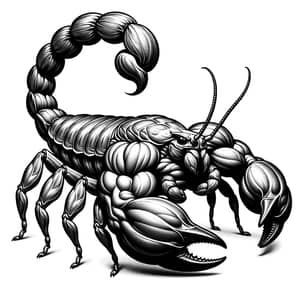 Muscular Scorpion: Powerful and Robust