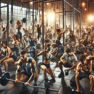 High-Intensity Interval Training at Diverse Gym | Efficient Strength Workouts