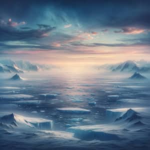 Mystery Beyond Antarctica: Icy Terrain and Uncharted Horizons