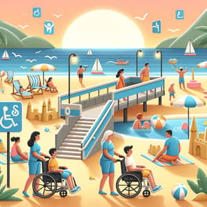 Accessible Beach Vacation for Individuals with Mental Disabilities