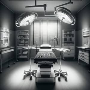 Professional Surgeon's Office | Surgical Instruments and Calm Ambiance