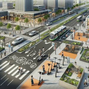 Urban Infrastructure for Micro Mobility: Promoting Sustainable Transportation